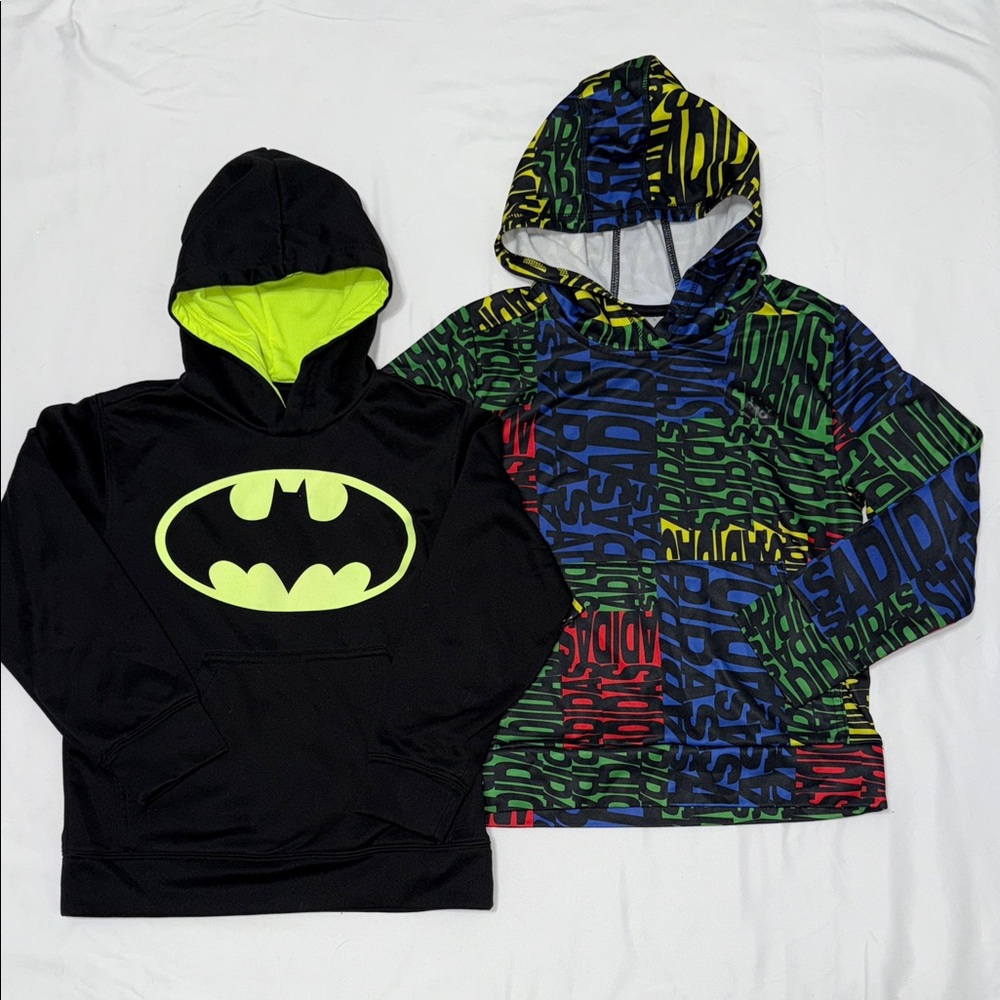 Batman and Adidas Kids Hoodies